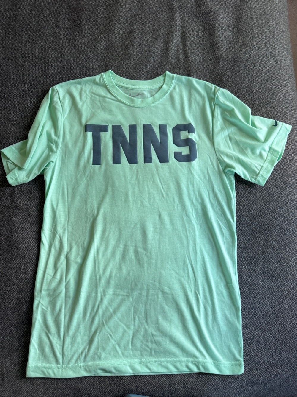 Nike Men's TNNS Short-Sleeve Tee in Mint Green